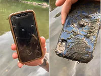 iPhone 10 месяцев пролежал на дне реки, но остался в рабочем состоянии