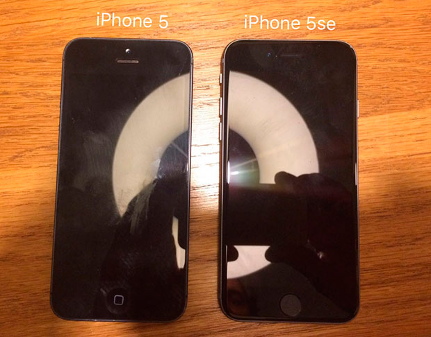 4-дюймовый iPhone «5se» сравнили с iPhone 5s