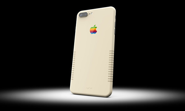 iPhone 7+ Retro выполнен в стиле старых Macintosh