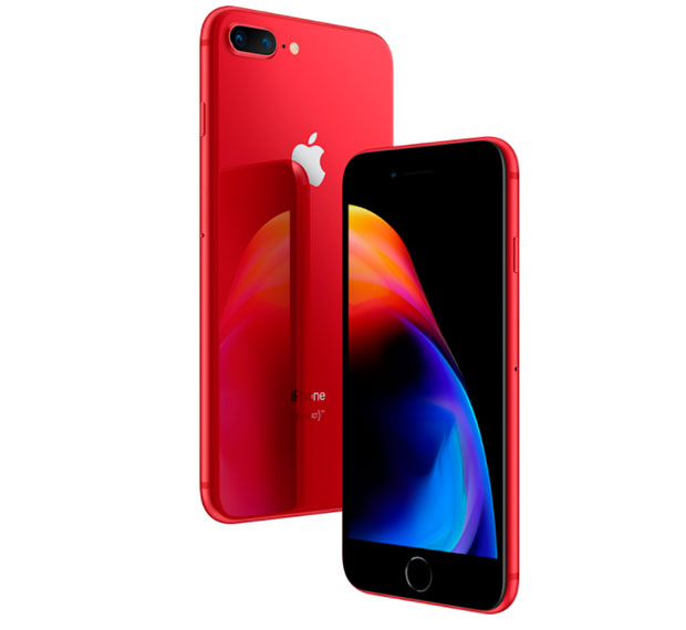 Apple выпустила красные iPhone 8 и iPhone 8 Plus