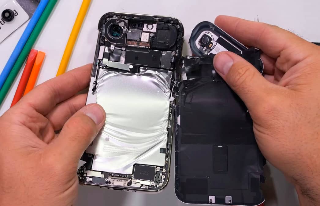 Произведена разборка смартфона iPhone Air