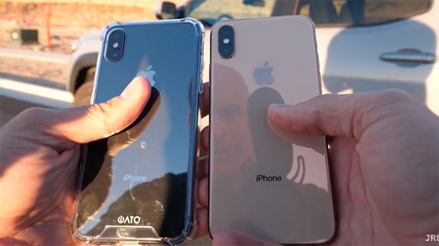 В одном из тестов iPhone XS оказался очень прочным