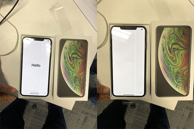 Apple продала iPhone XS Max с бракованным дисплеем
