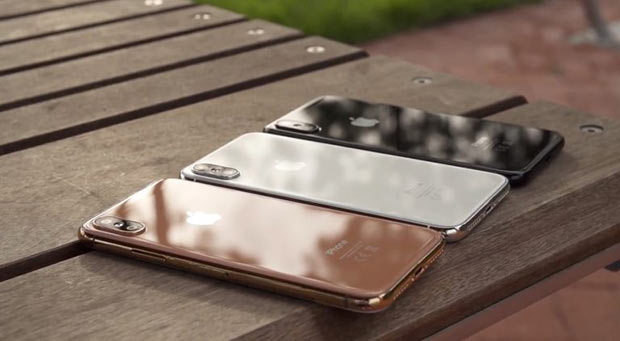 Макет iPhone 8 в трех расцветках продемонстрировали на видео