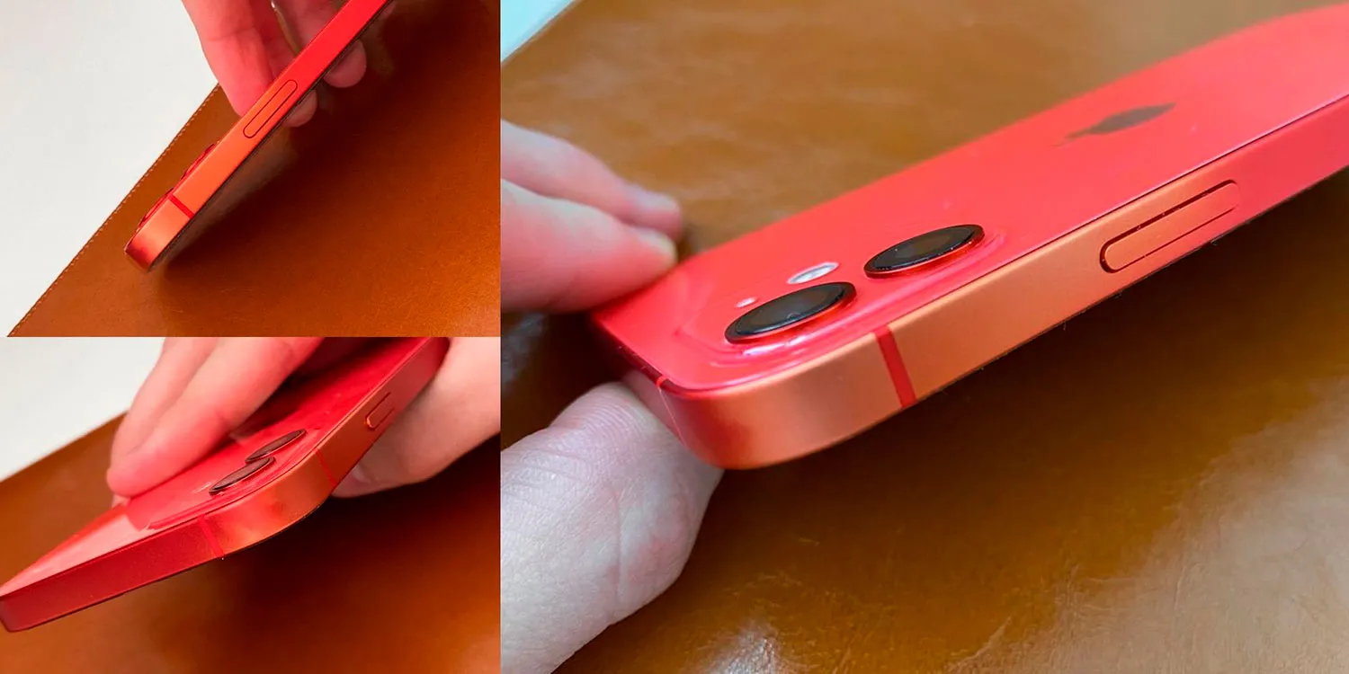 У iPhone 12 выцветает краска на алюминиевой раме