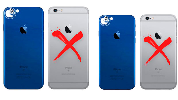Apple выпустит iPhone 7 и iPhone 7 Plus в синем цвете