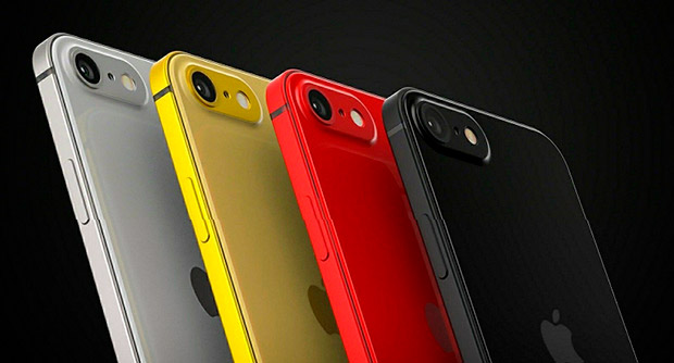 Новые рендеры демонстрирую смартфон iPhone SE 2 в четырех цветах