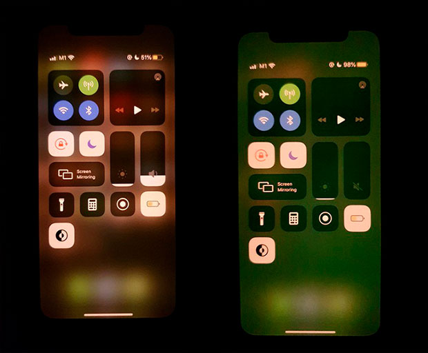 У серии смартфонов iPhone 11 появилась проблема с зеленым экраном