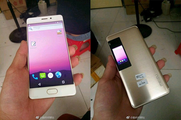 Meizu Pro 7 получит цветной дополнительный дисплей