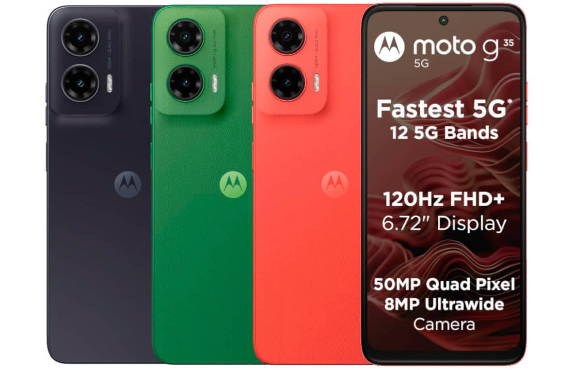 Представлен бюджетный смартфон Motorola Moto G35