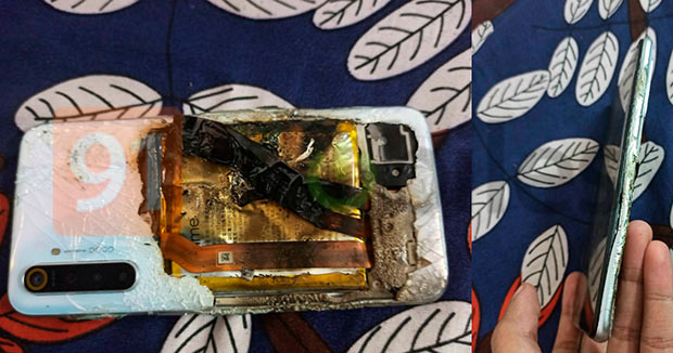 Смартфон Realme XT взорвался через 24 часа после покупки