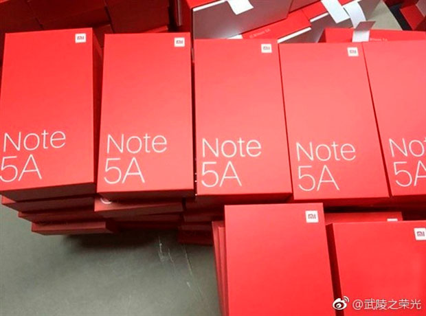 Выявлены спецификации Xiaomi Redmi Note 5A