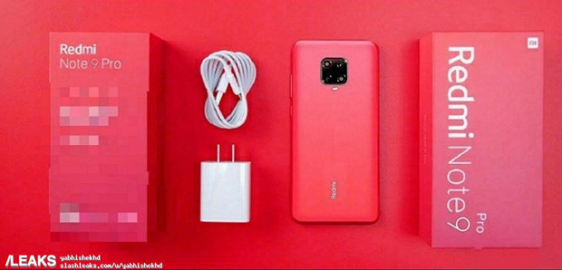 Опубликовано фото Redmi Note 9 Pro с комплектом поставки