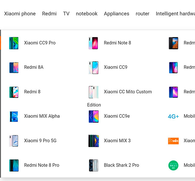 Xiaomi удалила со своих сайтов смартфоны Mi 9, Redmi K20 и Redmi K20 Pro