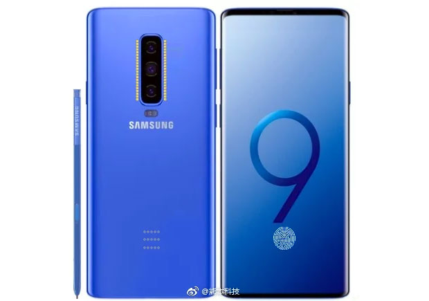 Вероятный образ Samsung Galaxy Note9 слит в Сеть