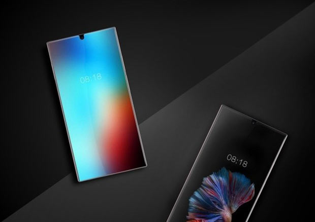 Замечен смартфон Sharp с экраном на всю переднюю панель