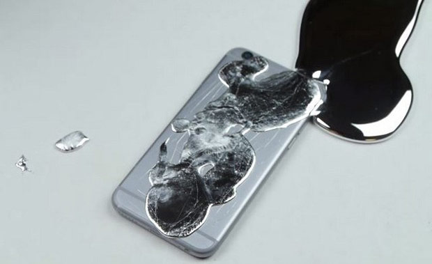 TechRax испытал iPhone 6 жидким галлием