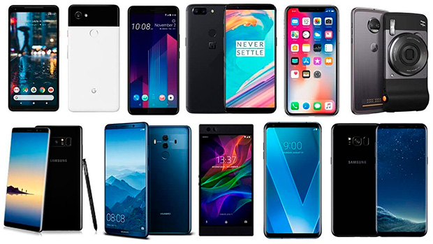 Топ-10 самых продаваемых смартфонов 2018 года