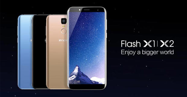Представлены смартфоны Zopo Flash X1 и Flash X2