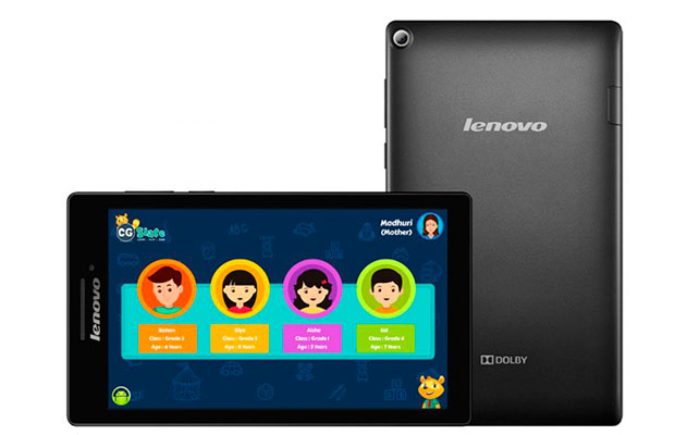 Lenovo представила планшет для детей CG Slate
