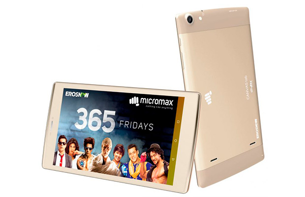 Micromax выпустила 8-дюймовый планшет Canvas Plex Tab