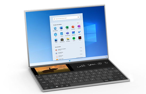 Microsoft показала складной планшет Surface Neo с новой ОС Windows 10X
