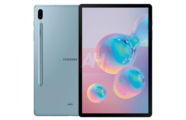Появились первые пресс-рендеры планшета Samsung Galaxy Tab S6