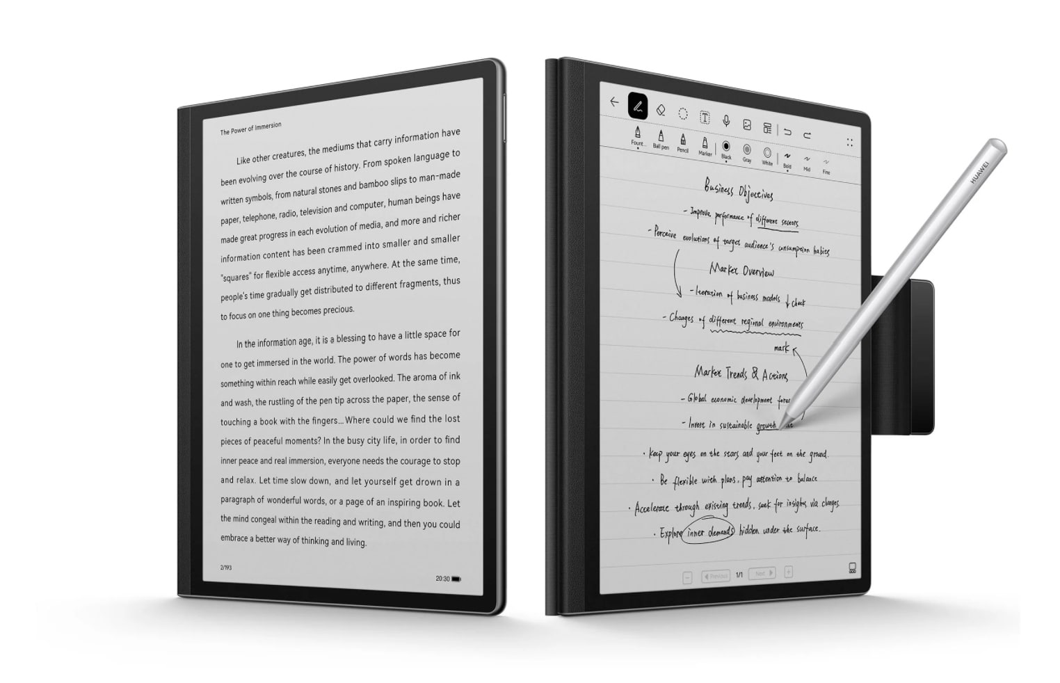 Планшет Huawei MatePad Paper с e-ink экраном поступил в продажу