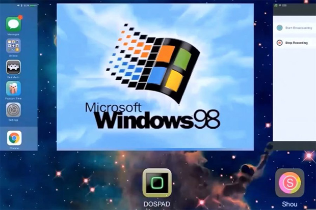 На iPad Air 2 запустили Windows 98 и игры Diablo 2 и Fallout 2
