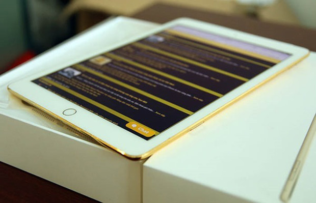 Karalux анонсировала Apple iPad Air 2 с золотым корпусом