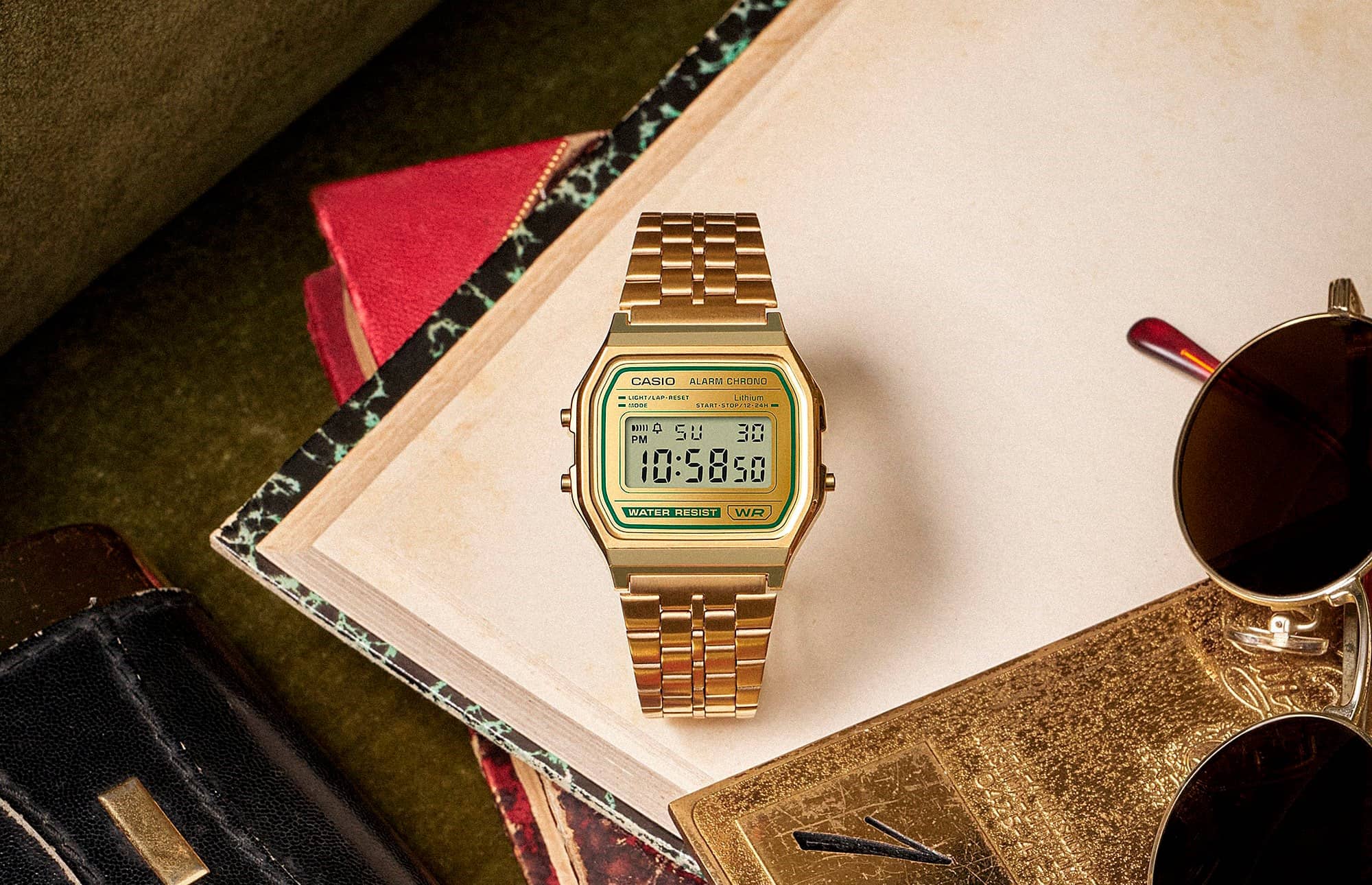 Дебютировали часы Casio Vintage A158WEGV-9A