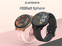 Представлены смарт-часы Ambrane FitShot Sphere