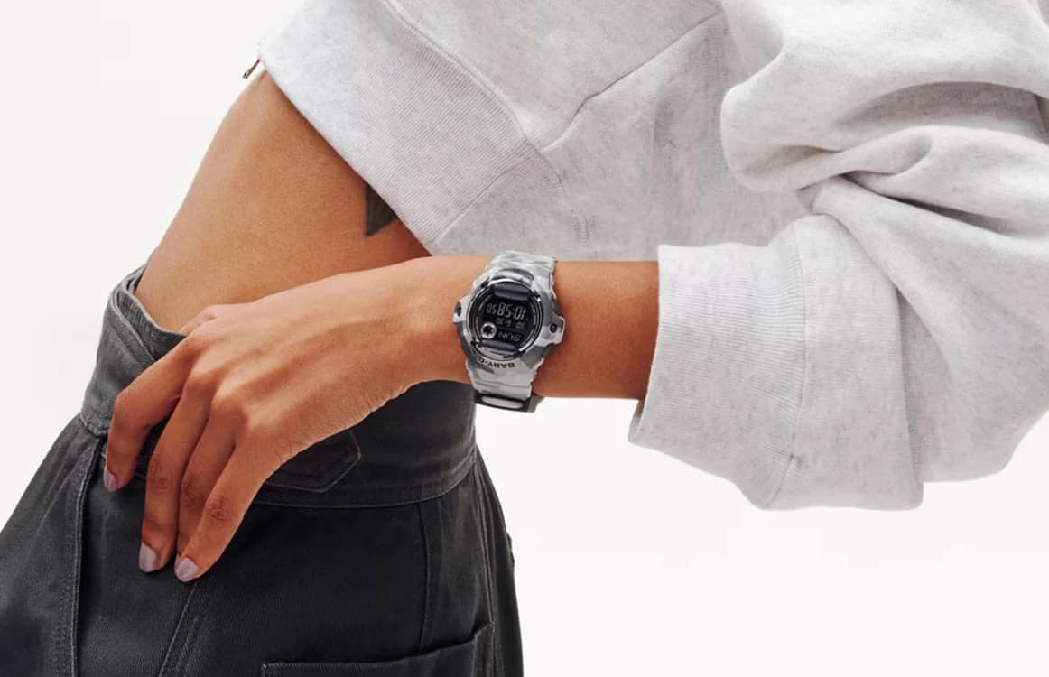 Casio выпустила новые часы Baby-G BG169CMB-8 с камуфляжным дизайном и защитой до 200 метров