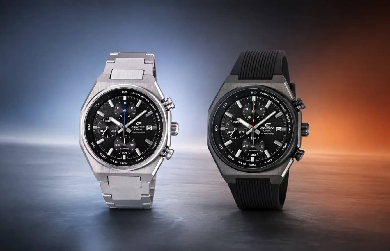 Casio представила компактные хронографы Edifice EFS-S660 с солнечной зарядкой и сапфировым стеклом