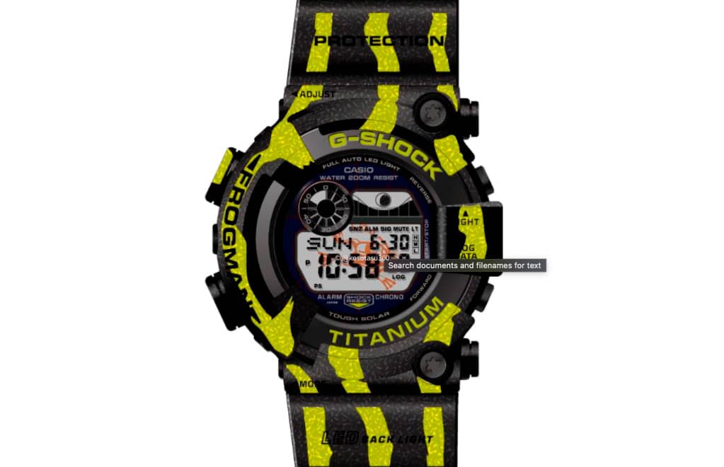 Casio подготовила к выпуску часы Frogman GW-8200TPF Poison Dart со смелым дизайном