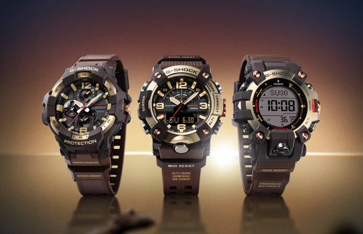 Casio представила сразу три защищенных часа Master of G: новые Mudman, Mudmaster и Gravitymaster уже доступны для предзаказа