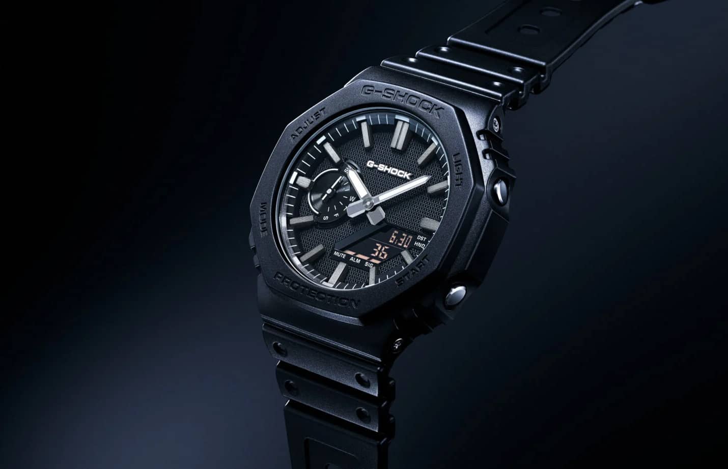 Casio выпустила новые часы G-Shock Luxe Black с минималистичным дизайном