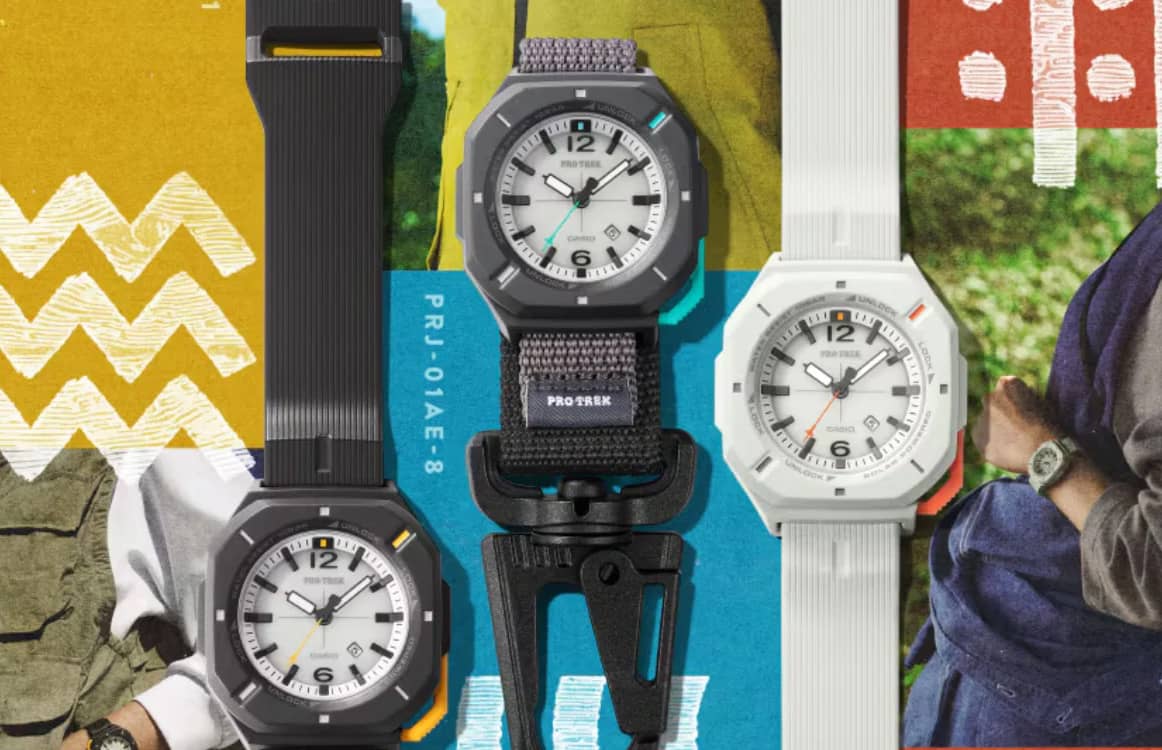 Casio представила компактные часы Pro Trek PRJ-01 с необычным креплением и солнечной зарядкой