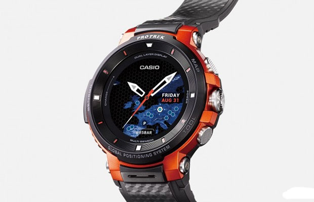 Представлены защищенные смарт-часы Casio Pro Trek Smart WSD-F30 с цветным и монохромным экранами