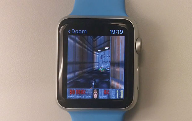 Эпический шутер Doom умудрились запустить на Apple Watch и Apple TV