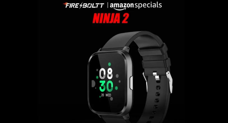 Раскрыты характеристики смарт-часов Fire-Boltt Ninja 2