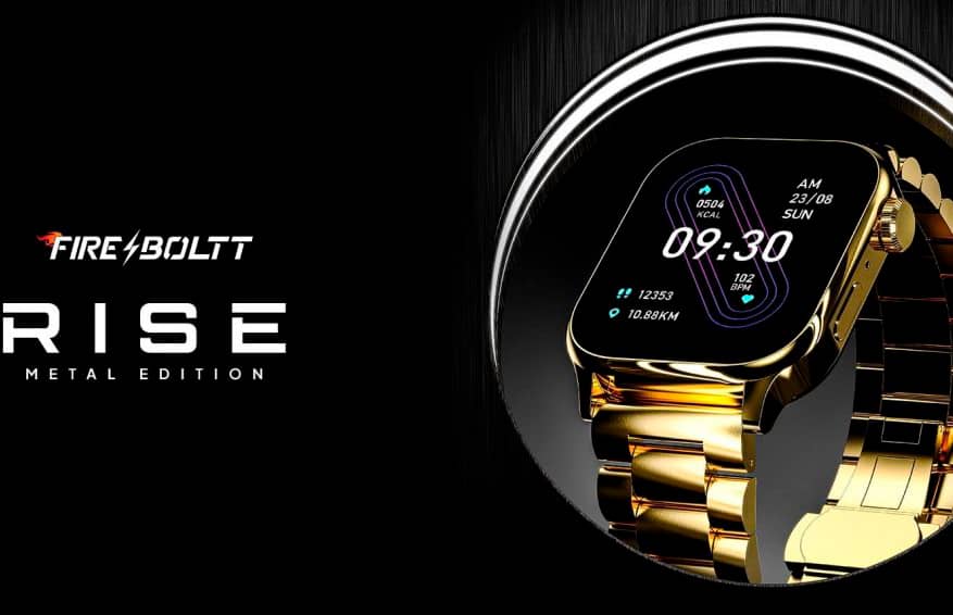 Представлены смарт-часы Fire-Boltt Rise Luxe