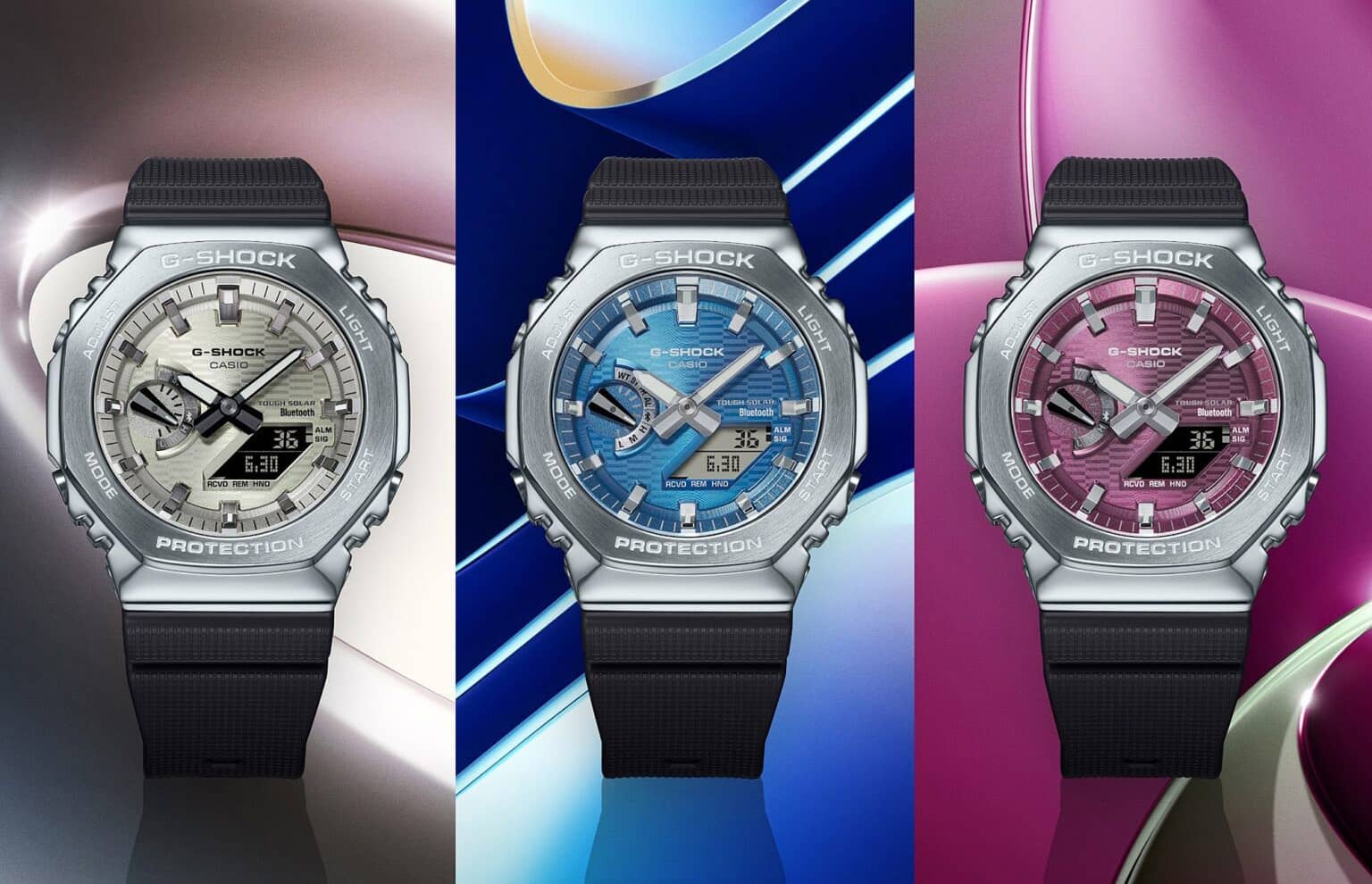 Casio выпустила в Европе часы G-Shock G-Steel GBM-2100A