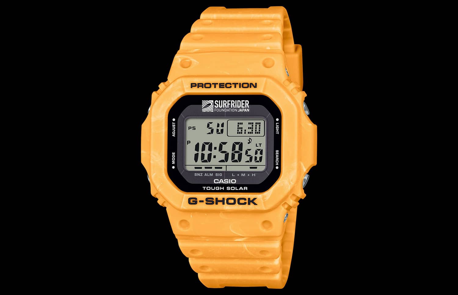 Представлены ударопрочные и водонепроницаемые часы Casio G-Shock G-5600SFJ-9
