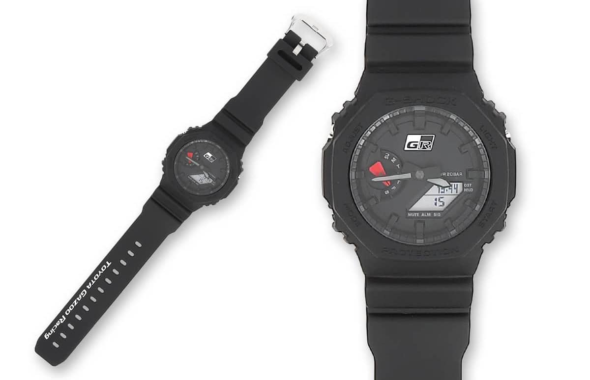 Casio представила лимитированные G-Shock x GR GA-2100 в коллаборации с Toyota Gazoo Racing