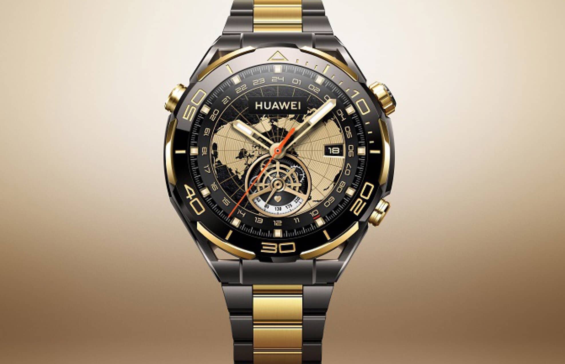 Huawei выпустила специальное издание смарт-часов Watch Ultimate Gold Edition