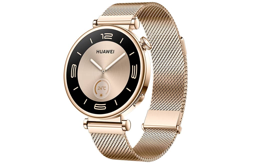 Представлены смарт-часы Huawei Watch GT 4 в версии Gold Milanese