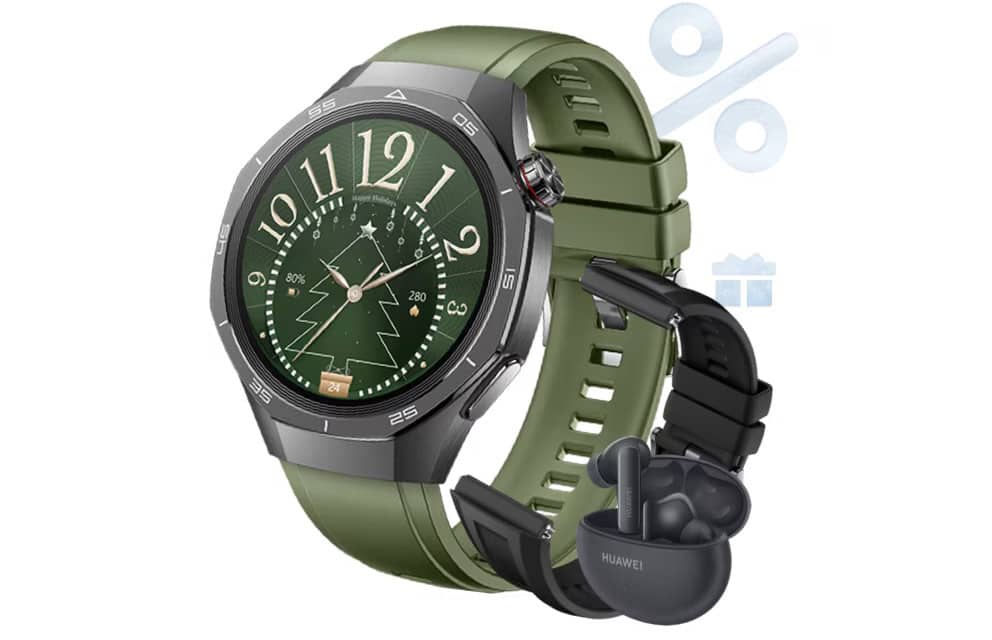 Huawei выпустила часы Watch GT 5 Christmas Edition