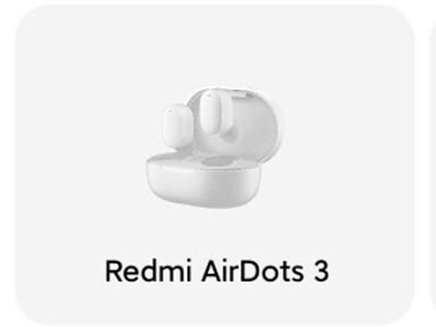 К дебюту готовятся наушники Redmi AirDots 3