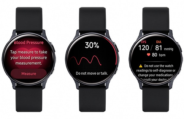Samsung Galaxy Watch Active 2 получили поддержку мониторинга артериального давления